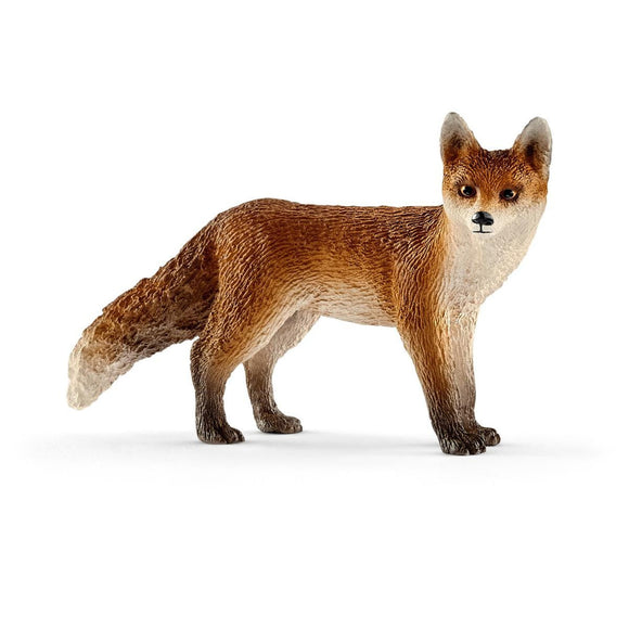 Schleich Wild Life Fox Animal Figurine (3.1 x 1.2 x 2.0 inch)