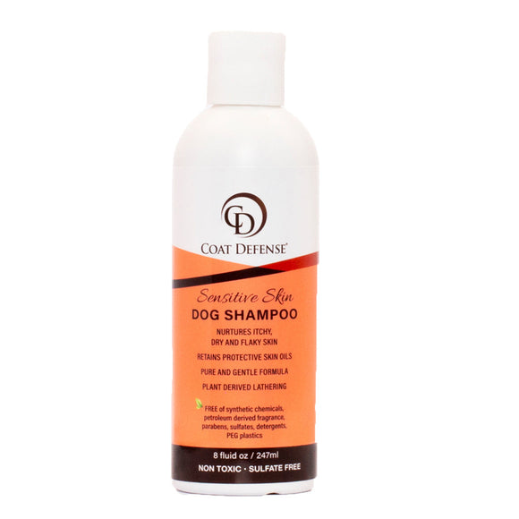 Coat Defense Sensitive Skin Dog Shampoo (8 oz)