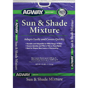 AGWAY SUN & SHADE MIXTURE (25 lb)