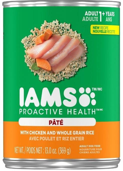 Iams ProActive Health Adult Chicken and Whole Grain Rice Pate