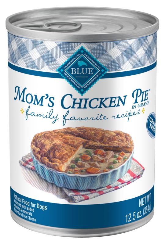 Blue Buffalo Family Favorites Mom s Chicken Pot Pie Canned Dog