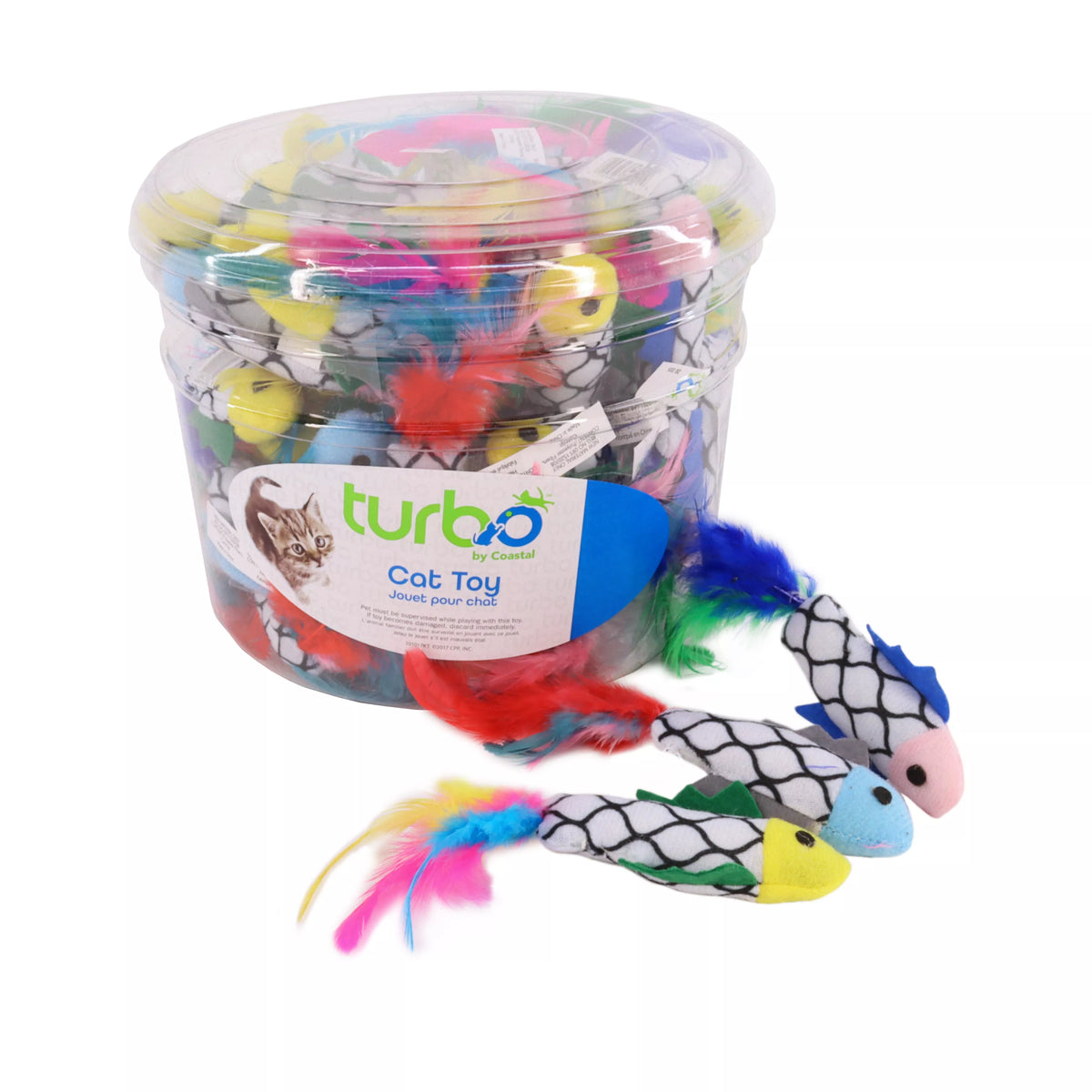 Coastal Pet Products Turbo Fish with Feathers - in Danbury, CT