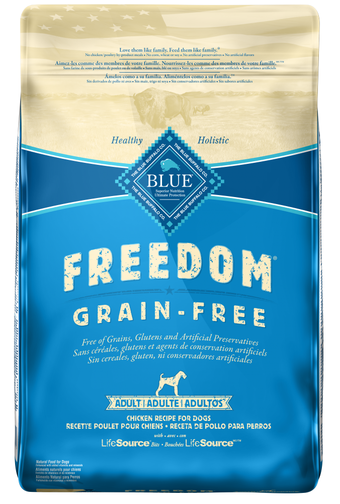 Blue buffalo grain free best sale large breed dog food