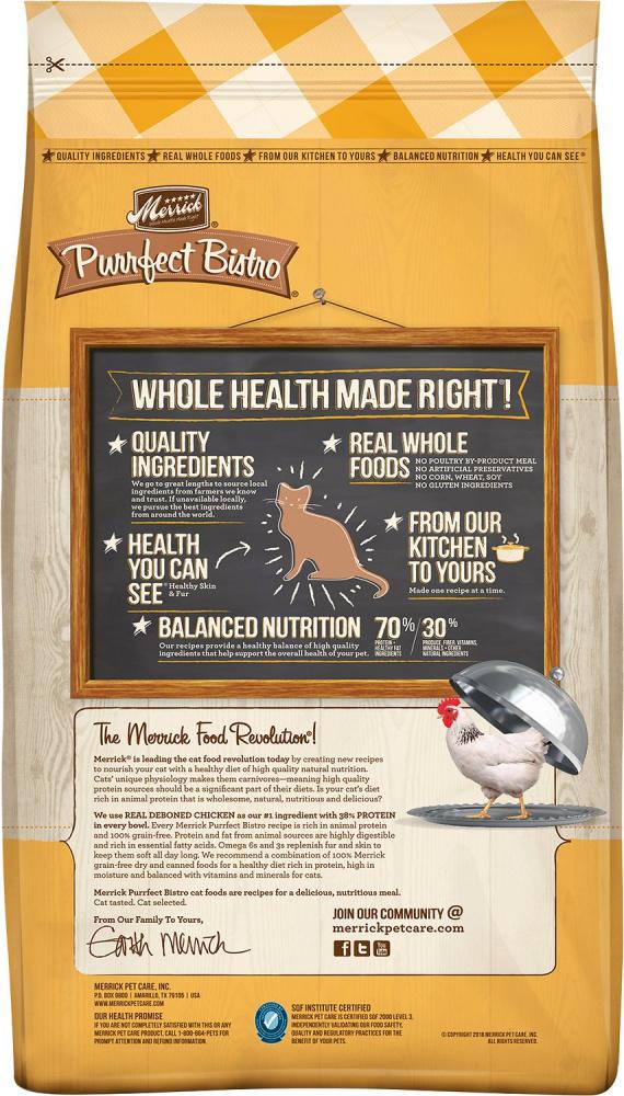 Merrick grain free dry dog food real chicken & sweet clearance potato