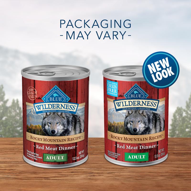 Blue buffalo wilderness canned best sale dog food