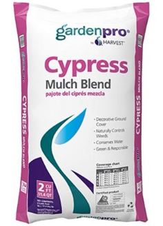 Harvest Garden Pro Cypress Mulch (2 Cu Ft, CYP2GN)