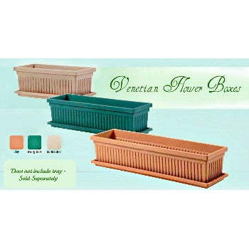 Myers Ind VNP24000E35 Flowerbox/Venetian Style - Clay Color - 24