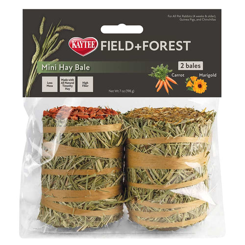 Kaytee Field+Forest Mini Hay Bale Carrot & Marigold