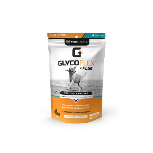 VetriScience GlycoFlex® Plus Hip & Joint Supplement for Dogs Chew Duck Flavor