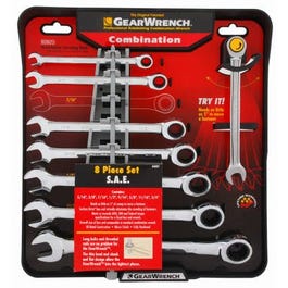 Ratcheting Wrench Set, SAE 8-Pc.