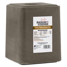 Trace Mineralized Salt Block, 50-Lb.