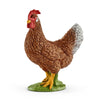 Schleich Farm World Hen Figurine (1.5 x 0.9 x 1.9 inch)