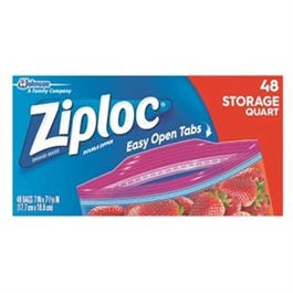 Storage Bags, 1-Qt., 48-Ct. Value Pack