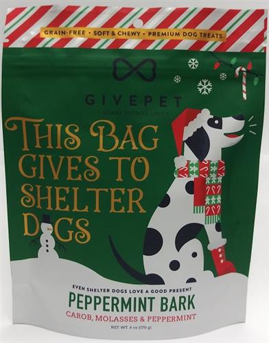 Give Pet Holiday Peppermint Bark 6oz