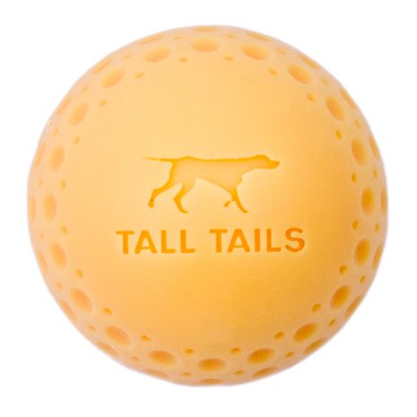 Tall Tails Goat Sport Balls Dog Toy (Medium Orange)