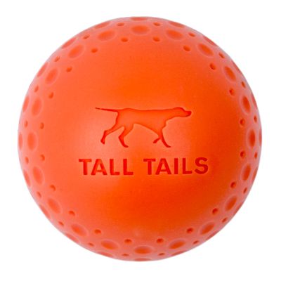 Tall Tails Goat Sport Balls Dog Toy (Medium Orange)