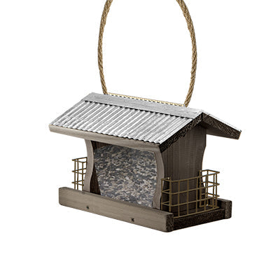 Woodlink Rustic Farmhouse Ranch Feeder with Suet Cages (1-Count)