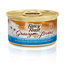 Fancy Feast Gravy Lover Whitefish Canned Cat Food