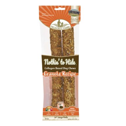 Nothin’ To Hide Large Roll Granola Dog Treat (10 2Pk)