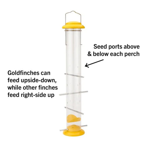 More Birds® Topsy Tails Tube Finch Feeder