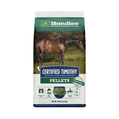 Standlee Premium Western Forage Certified Timothy Grass Hay Pellets
