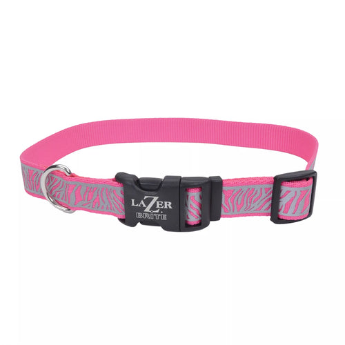 Coastal Pet Products Lazer Brite Reflective Open-Design Adjustable Collar