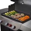 Weber Rust-Resistant Griddle Insert Compatible with 3-burner Genesis 2016+, Summit 2024+ (28.35H x 22.85W x 2.40D)