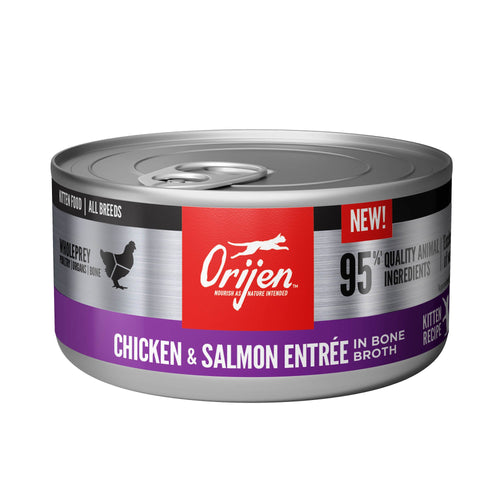 ORIJEN® Chicken & Salmon Entrée Wet Kitten Food