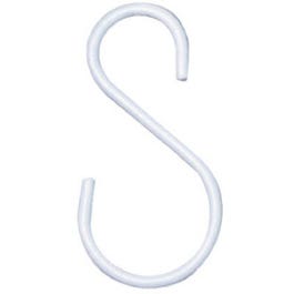 White Extender S Hooks, 2-Pack