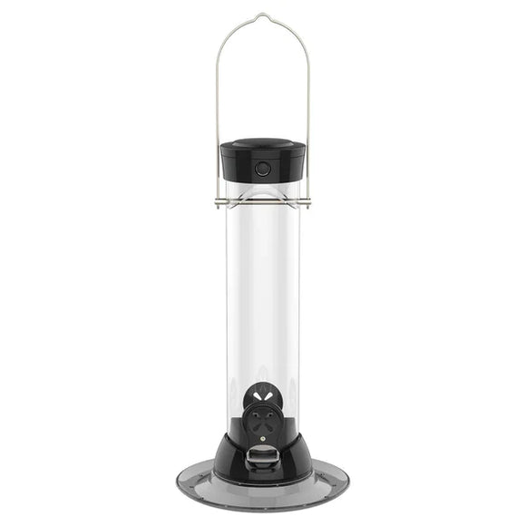 Classic Brands Droll Yankees® Onyx Clever Clean® Thistle Finch Feeder with Easy Opening