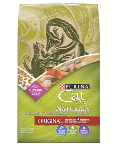 Purina Cat Chow Naturals Original Dry Cat Food (18-lb)