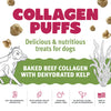 Icelandic Beef Collagen Puffs with Kelp Treats for Small Dogs