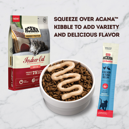 ACANA Lickables Chicken & Tuna Recipe Cat Treats