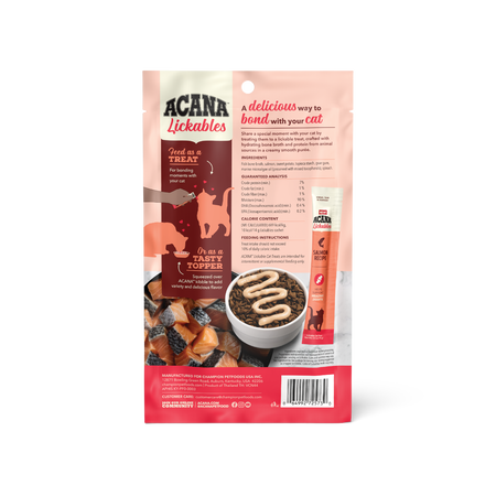 ACANA Lickables Salmon Recipe Cat Treats