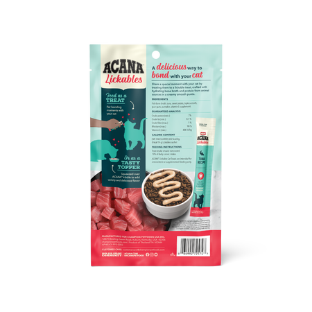 ACANA Lickables Tuna Recipe Cat Treats