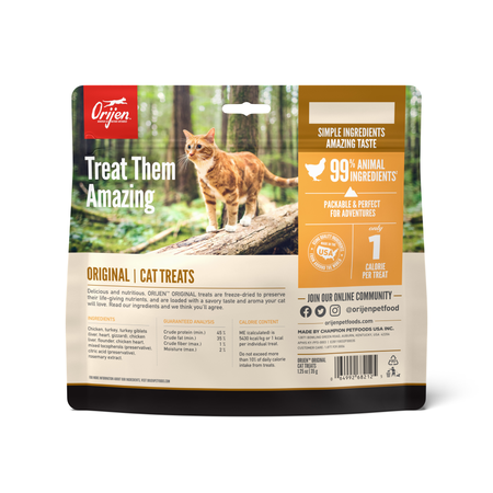 ORIJEN Freeze Dried Original Cat Treats