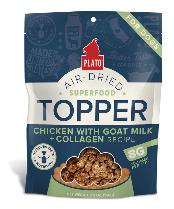 Plato Superfood Chicken with Goat Milk & Collagen Food Topper