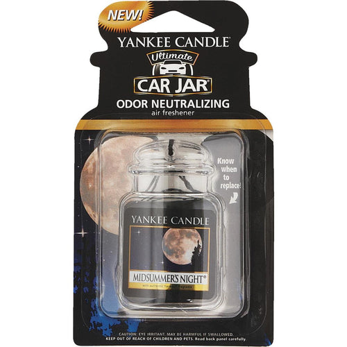 Yankee Candle Car Jar Ultimate Car Air Freshener, Midsummer's Night