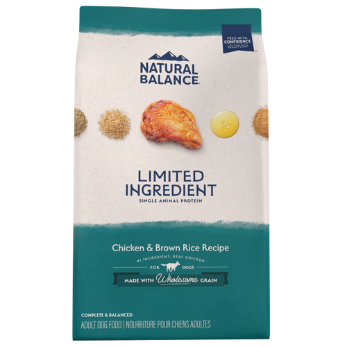 Natural Balance Limited Ingredient Chicken & Brown Rice Recipe Dry Dog Food (24 lbs)