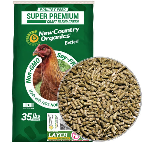 New Country Organics Corn-Free Layer Pellets (35-lb)