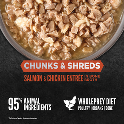 ACANA Chunks & Shreds Salmon & Chicken Entrée Wet Cat Food