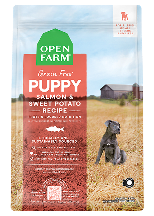 Open Farm Salmon & Sweet Potato Grain-Free Puppy Food