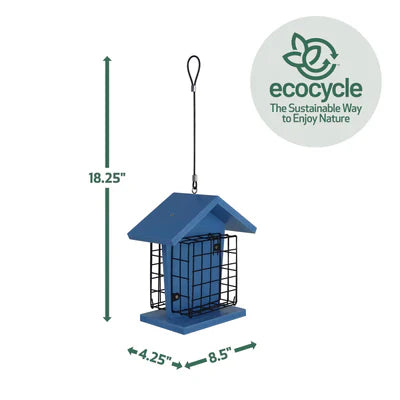 Nature's Way EcoCycle™ Suet Snacker Recycled Plastic Bird Feeder