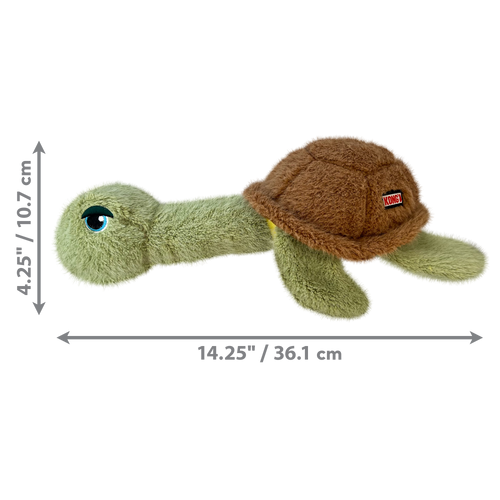 KONG Scruffs Turtle Dog Toy (Medium/Large)