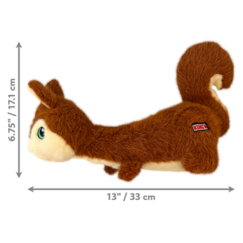 KONG Scruffs Squirrel Dog Toy (Medium/Large)