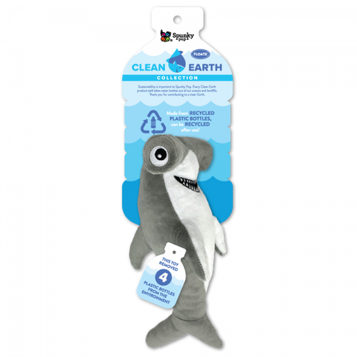 Clean Earth Plush Shark (Small)