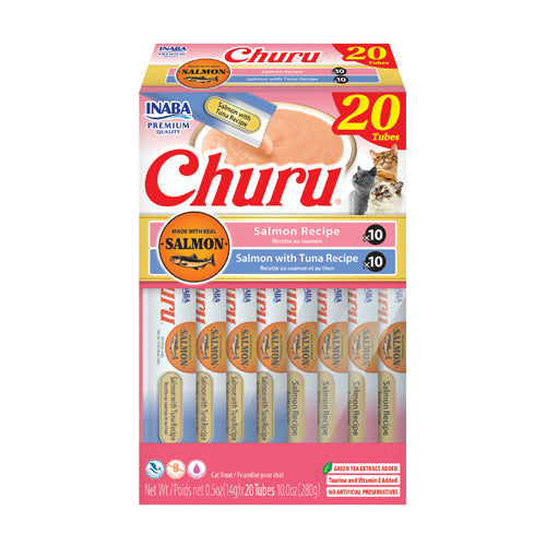 Inaba Churu Salmon & Tuna Variety Cat Treat