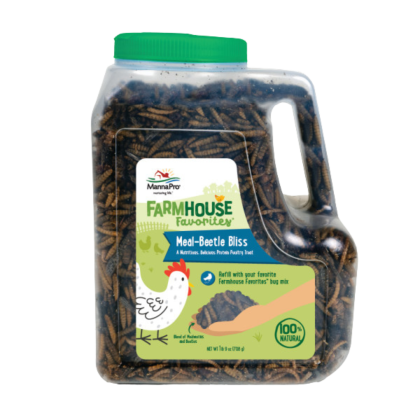 Manna Pro Farmhouse Favorites Meal-Beetle Bliss Poultry Treats