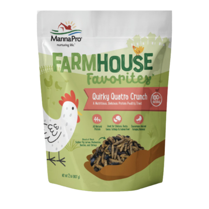 Manna Pro Farmhouse Favorites Quirky Quatro Crunch Poultry Treats