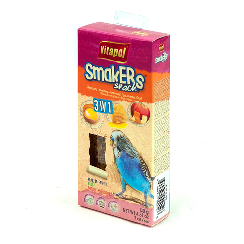 A&E Cage Treat Stick Parakeet 3in1 Mix Pack (Pack of 2)